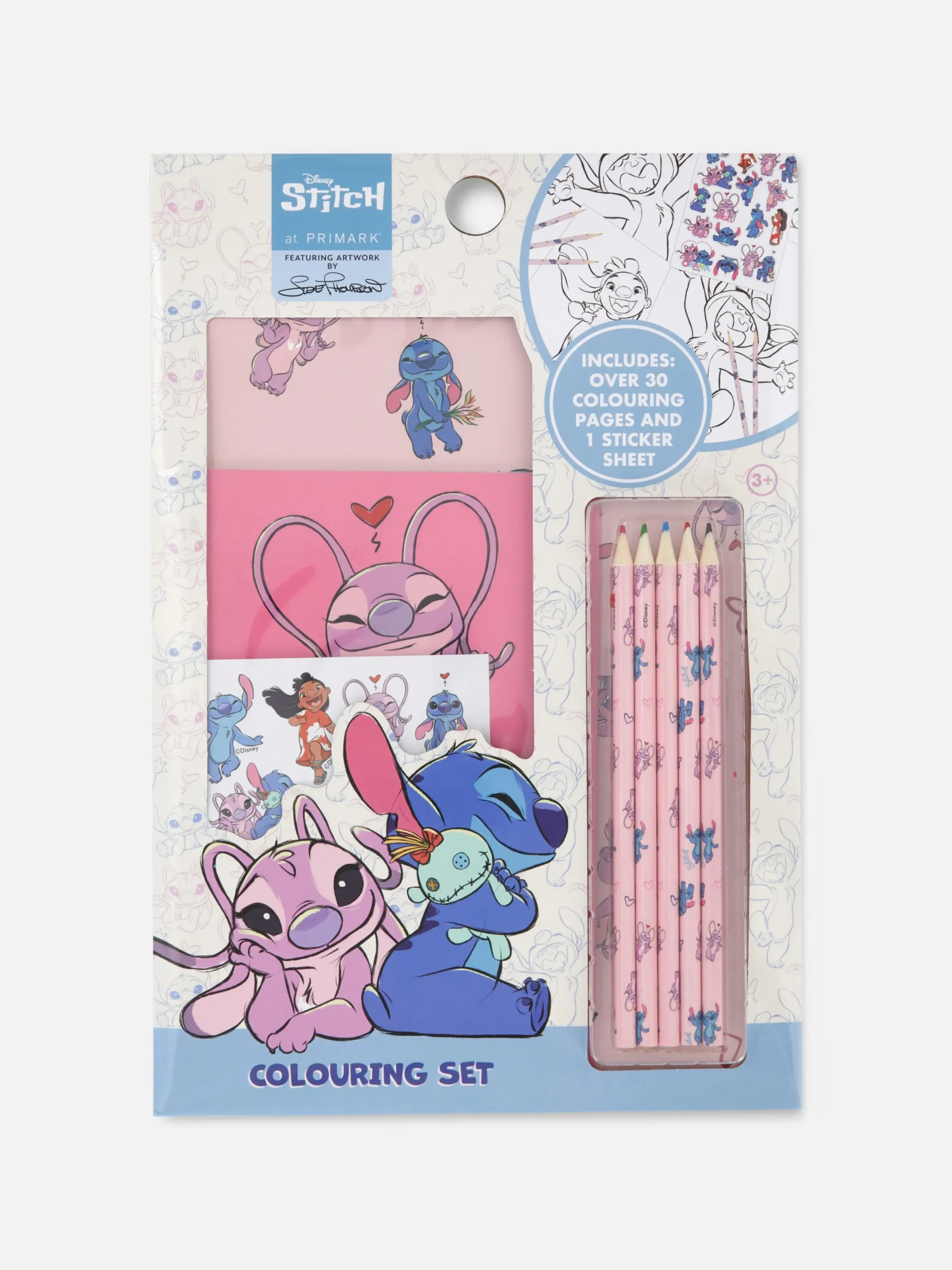 Kit De Coloriage Disney Stitch Et Angel|Primark Discount
