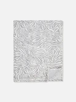 Large Couverture à Imprimé Zèbre|Primark New