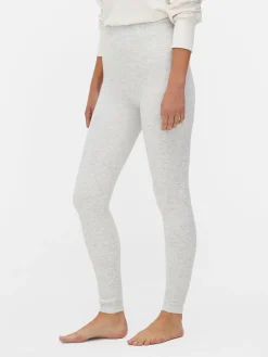 Legging Chiné Doublé De Velours Duveteux|Primark Hot
