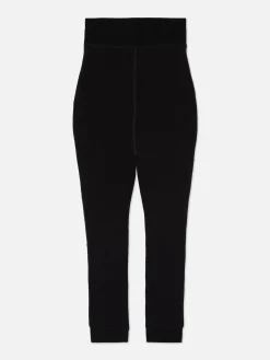 Legging Court Doublé En Velours|Primark