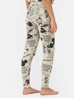 Legging De Pyjama à Motif Rétro Disney Mickey Mouse|Primark Clearance