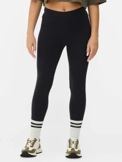 Legging Taille Haute En Jersey|Primark