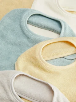 Lot De 5 Bavoirs En Tissu éponge Variés|Primark Clearance