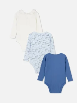 Lot De 3 Bodys à Motifs Variés|Primark Sale