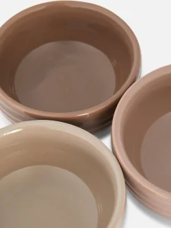 Lot De 3 Bols émaillés Striés|Primark Clearance