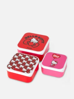 Lot De 3 Boîtes à Encas Hello Kitty|Primark Clearance