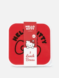 Lot De 3 Boîtes à Encas Hello Kitty|Primark Clearance