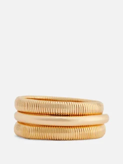 Lot De 3 Bracelets Jonc Texturés Rita Ora|Primark Outlet
