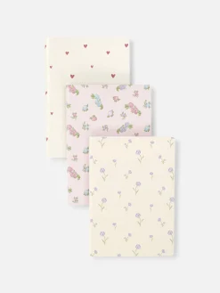 Lot De 3 Carnets A5 à Motif Floral|Primark Outlet