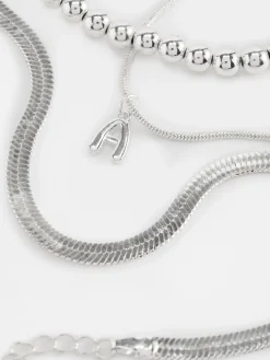 Lot De 3 Chaînes De Cheville Infinité Et Initiale|Primark Outlet