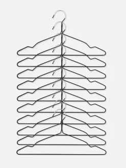 Lot De 10 Cintres En Métal Enduit|Primark Online