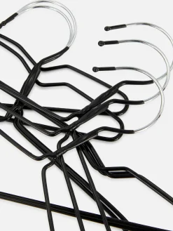 Lot De 10 Cintres En Métal Enduit|Primark Online