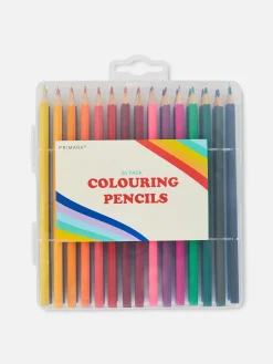 Lot De 30 Crayons De Couleur|Primark Best