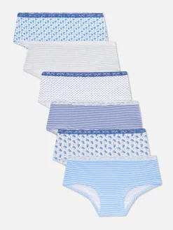 Lot De 6 Culottes à Motifs|Primark Discount