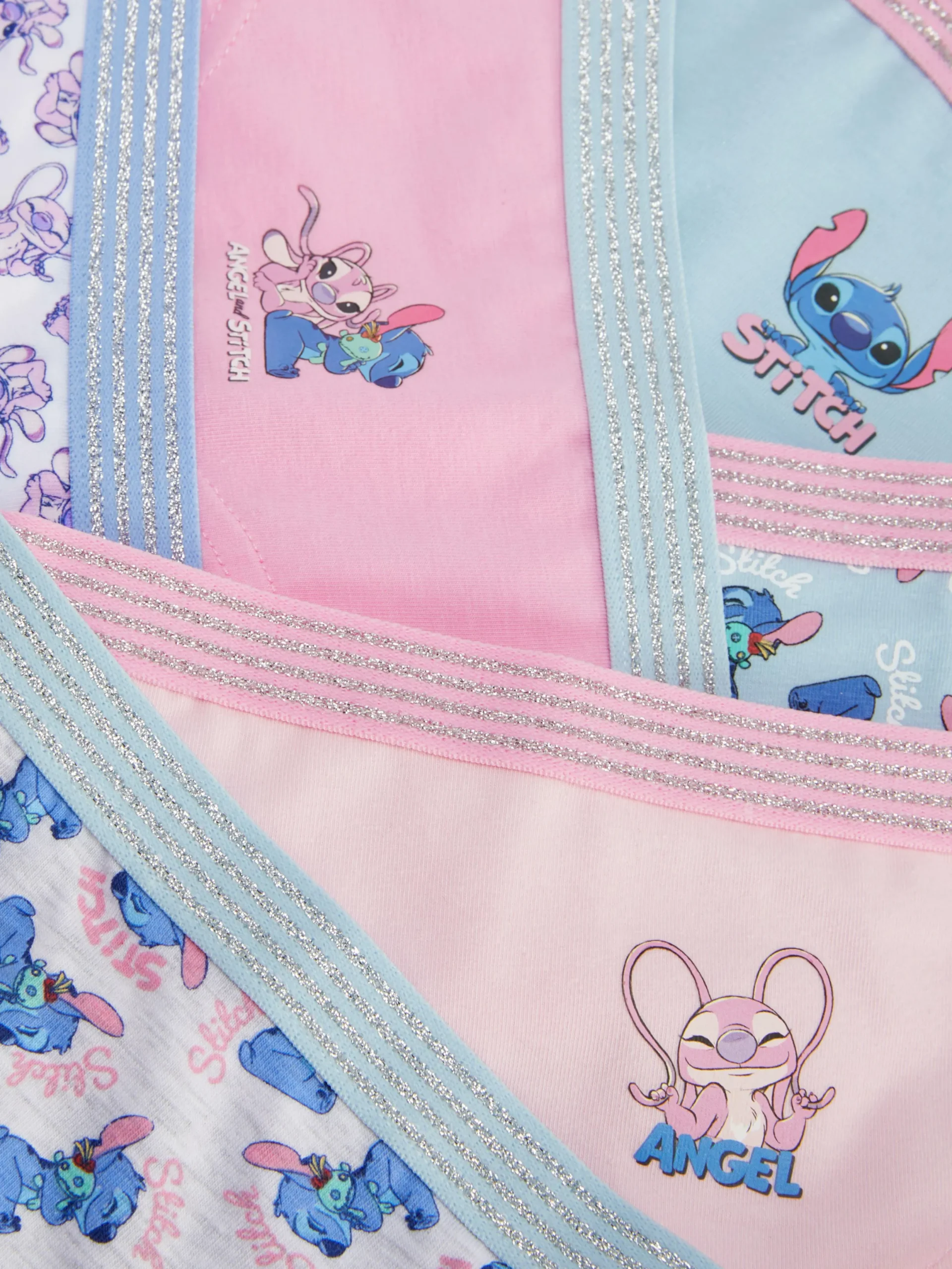 Lot De 6 Culottes Disney Stitch|Primark Clearance