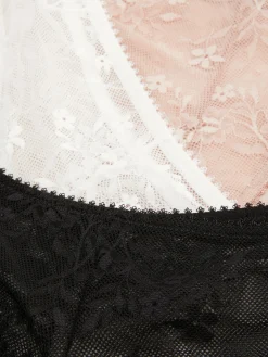 Lot De 3 Culottes En Dentelle|Primark Outlet