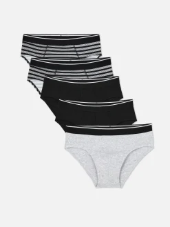 Lot De 5 Culottes En Mélange De Coton|Primark Online