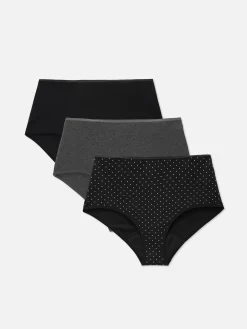 Lot De 3 Culottes Menstruelles Taille Haute|Primark New