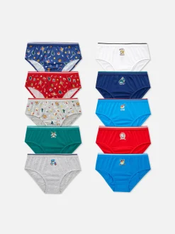 Lot De 10 Culottes Style Universitaire|Primark Clearance