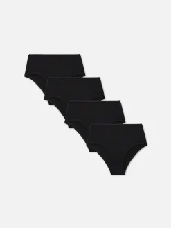 Lot De 4 Culottes Taille Haute|Primark Sale