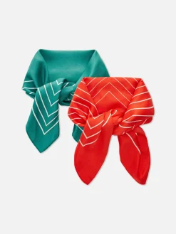 Lot De 2 Foulards Rita Ora|Primark New