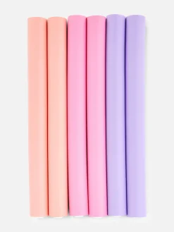 Lot De 6 Grands Bigoudis Flexibles|Primark Sale