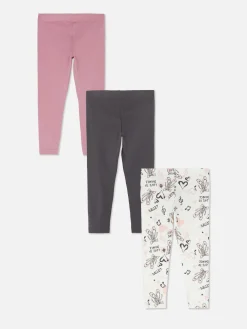 Lot De 3 Leggings à Motifs Variés|Primark Best