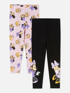 Lot De 2 Leggings Disney Minnie Mouse Et Ses Amis|Primark Outlet