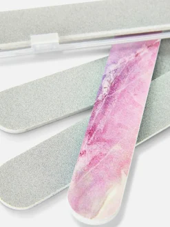 Lot De 4 Limes à Ongles Et étuis|Primark Best