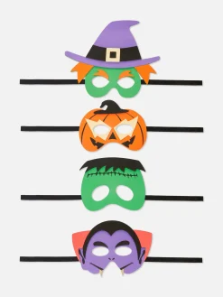 Lot De 4 Masques D'Halloween|Primark Best