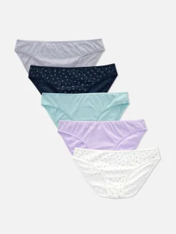 Lot De 5 Mini Culottes De Style Varié|Primark Hot