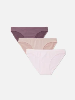 Lot De 3 Mini Culottes Sans Couture|Primark Clearance