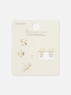 Lot De 6 Paires De Boucles D'oreilles à Fausses Perles|Primark Outlet