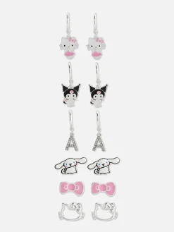 Lot De 6 Paires De Boucles D'oreilles Hello Kitty|Primark