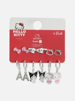 Lot De 6 Paires De Boucles D'oreilles Hello Kitty|Primark