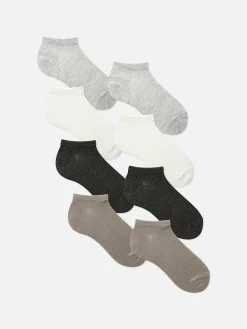 Lot De 7 Paires De Chaussettes De Sport Côtelées Ton Sur Ton|Primark Best