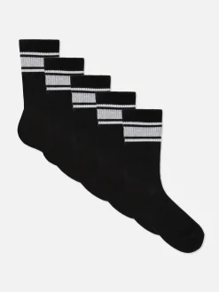 Lot De 5 Paires De Chaussettes De Sport à Rayures|Primark