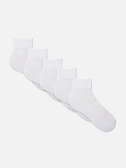 Lot De 5 Paires De Chaussettes Courtes|Primark Outlet