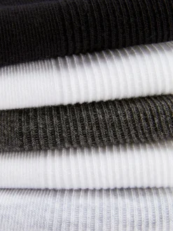 Lot De 5 Paires De Chaussettes Côtelées|Primark Outlet