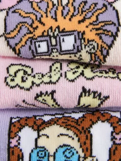 Lot De 3 Paires De Chaussettes Pour Baskets Nickelodeon|Primark Outlet