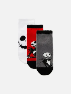 Lot De 3 Paires De Chaussettes Disney L'étrange Noël De Monsieur Jack|Primark Sale