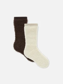 Lot De 2 Paires De Chaussettes Douces|Primark Hot