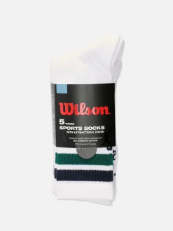 Lot De 5 Paires De Chaussettes De Sport Wilson|Primark