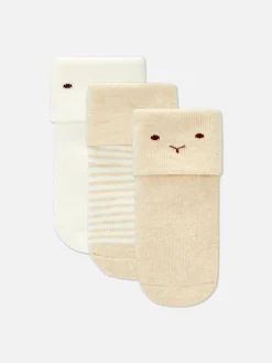 Lot De 3 Paires De Chaussettes Bébé En Tissu-éponge|Primark