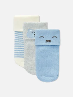 Lot De 3 Paires De Chaussettes à Revers|Primark Discount