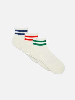 Lot De 3 Paires De Chaussettes à Rayures|Primark Clearance