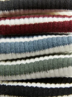 Lot De 5 Paires De Chaussettes De Sport à Rayures|Primark Outlet