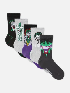 Lot De 5 Paires De Chaussettes Le Joker|Primark New