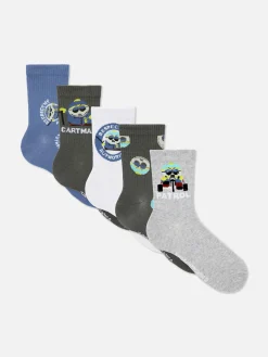 Lot De 5 Paires De Chaussettes South Park Cartman|Primark Clearance
