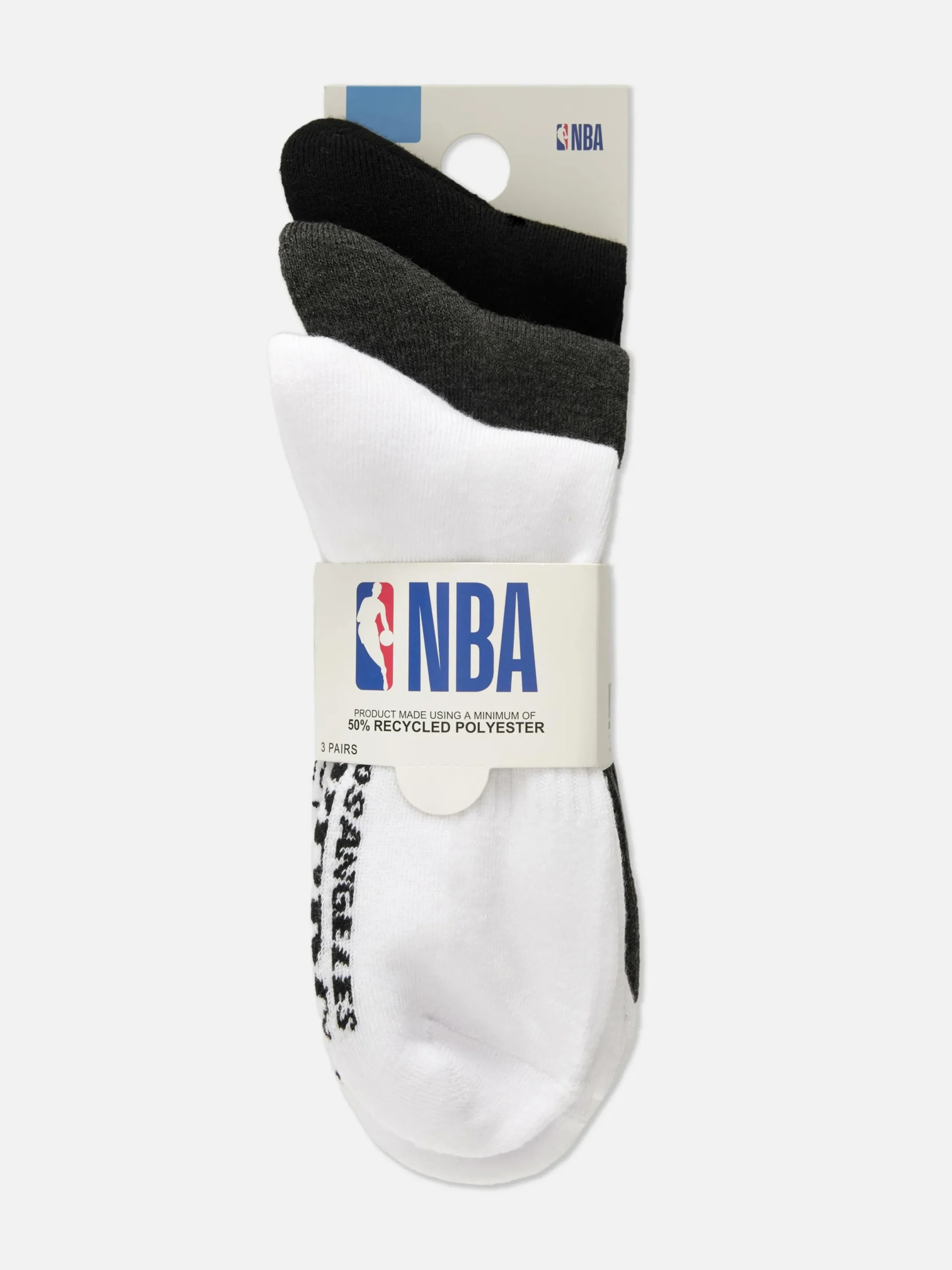 Lot De 3 Paires De Chaussettes NBA Los Angeles Lakers|Primark Hot